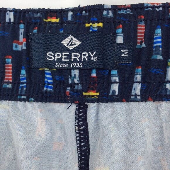 Sperry Swim Trunks Mens Size Medium Unlined Hybrid Pockets Drawstring Shorts - Picture 5 of 5